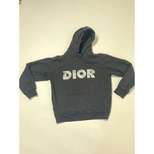 Christian Dior Daniel Arsham Hoodie Size S Black Cotton Unisex